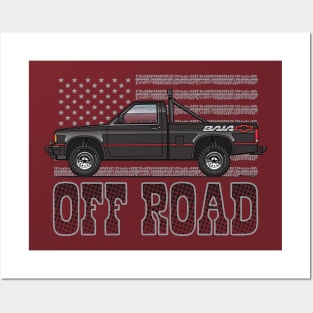 Off Road-Black Posters and Art